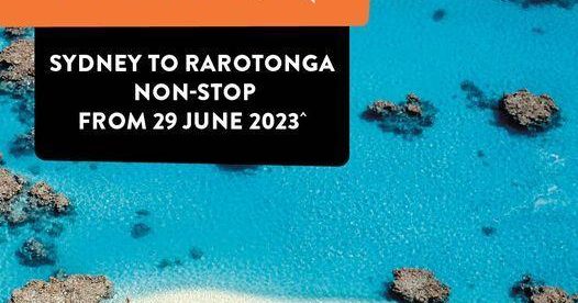 Jetstar To Operate Sydney To Rarotonga From June Enjoy Cook Islands 