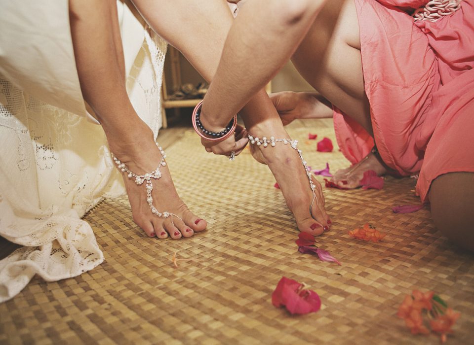 Beach Wedding 3  Barefoot And Sandals